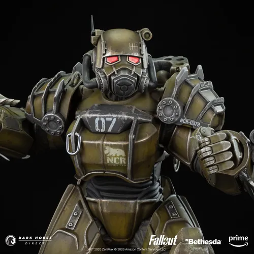 Dark Horse presents new “Fallout” NCR Armor and Securitron Figures based on critically acclaimed Prime Video series